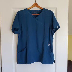 Navy Cherokee infinity scrub top